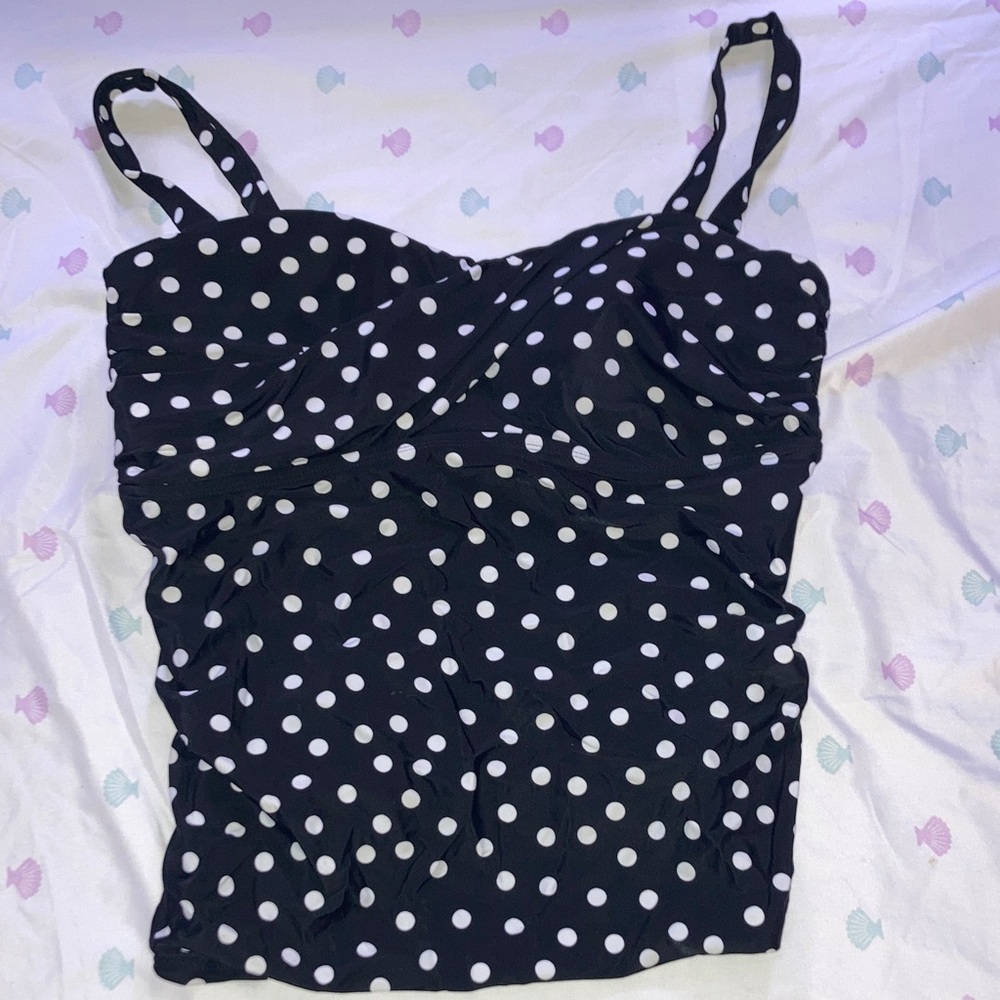 Polka Dot Women's swim Top I believe